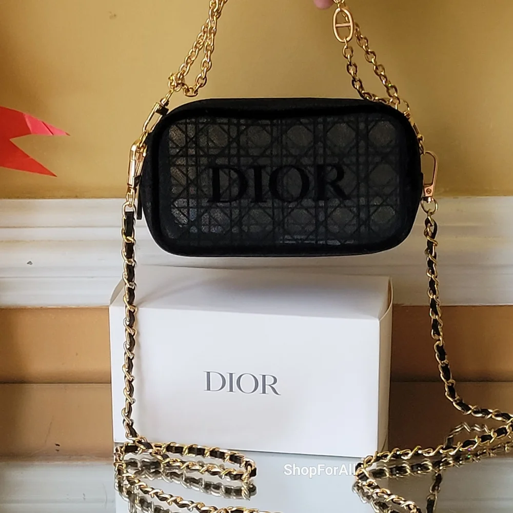 - Dior Black and Gold Women's Bag - Picture 8 of 16